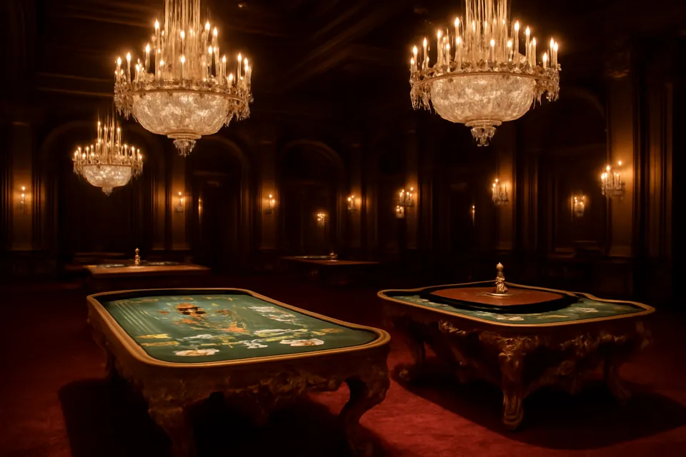 Casino lounge interior